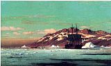 William Bradford Canvas Paintings - Arctic Scene